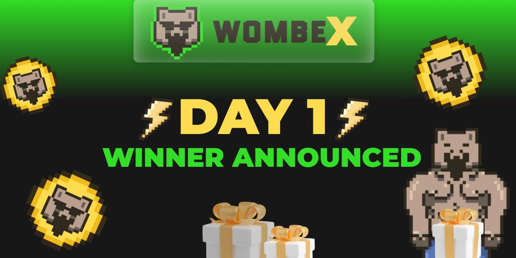 WombexFinance's tweet photo. Congratulations to the winners of Day 1 of #WombexWeek!

Please DM an address for prize
@WDM6661 @haraken_sensei @joeDtalker @Lukasz82913980 @AleSiryus @Arnax84 @Herdhyas
@MikeDix123 @NgQuangCr @4tracyem @Angelillyana1
@Heyfor6 @IzquierdoRocchi @Sky76ers @SToypp https://t.co/Ndv0Ey7sCe