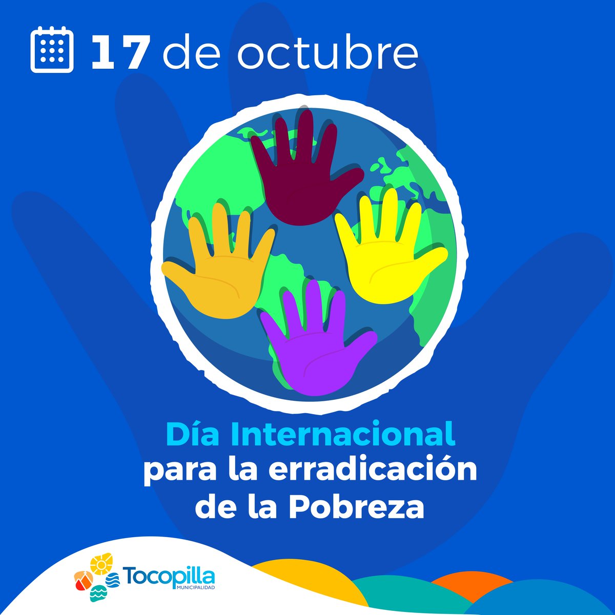 El 17 de octubre se celebra el #diainternacionalcontralapobreza Como municipio luchamos por un futuro para todos los ciudadanos de nuestro puerto, por lo cual es importante poner en valor estos días. 👏🏼❤️
#Tocopilla