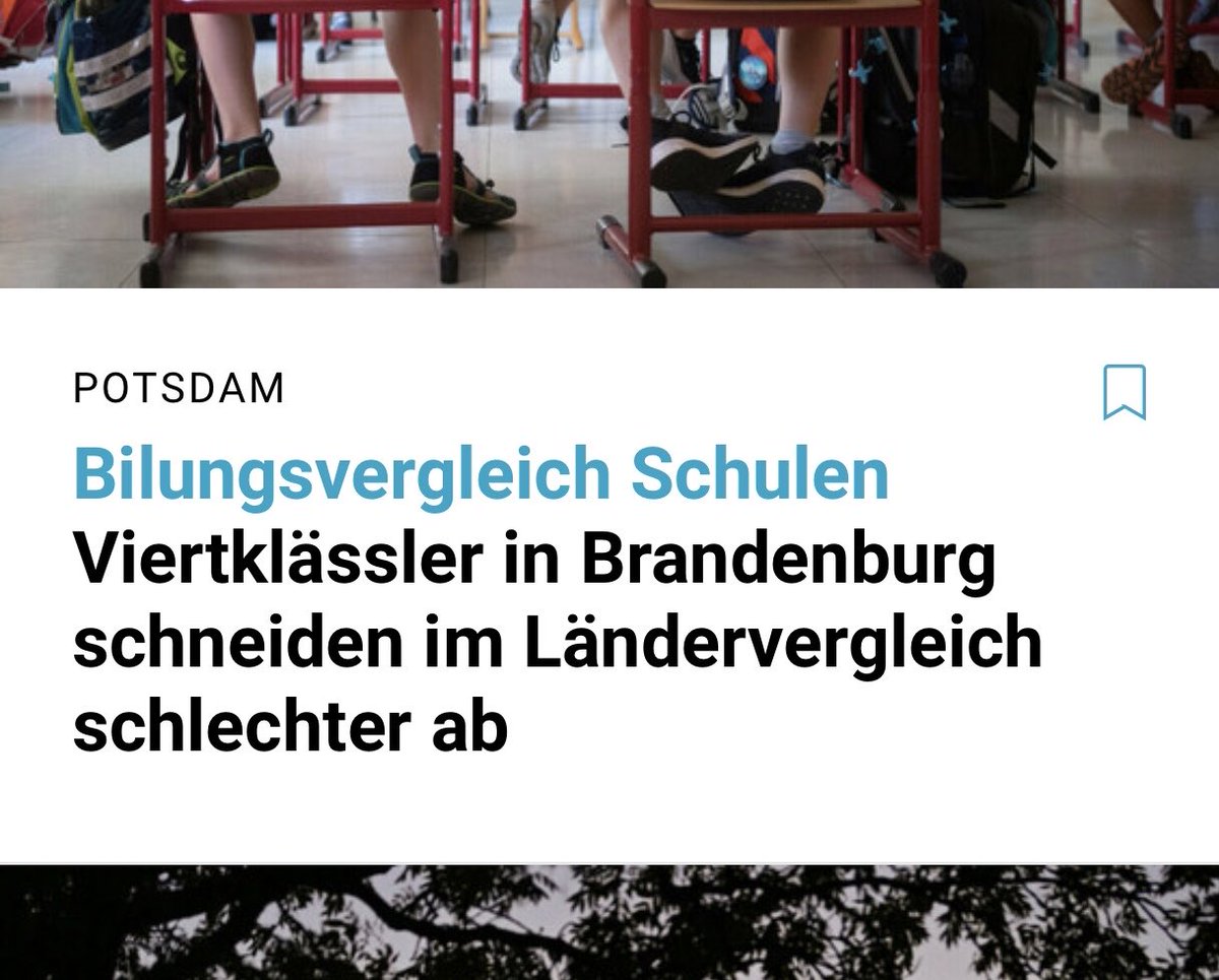 #Brandenburg er Schüler sind grottenschlecht in Rechtschreibung.

Brandenburgs Journalisten auch, beweist die Märkische Oderzeitung ⁦<a href="/mozde/">MOZde</a>⁩