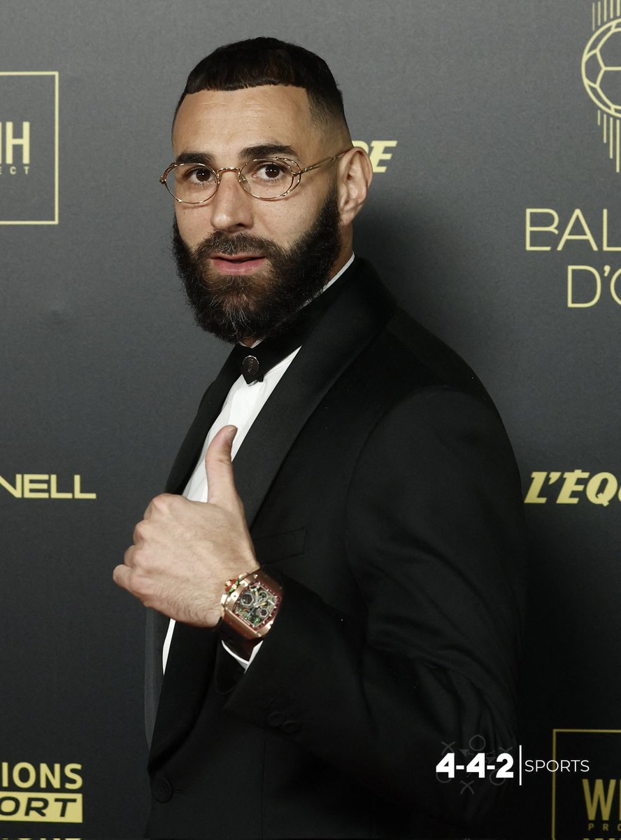 442Sports22's tweet photo. Karim Benzema el mejor jugador del mundo.
El francés fue el ganador del Balón de Oro 21/22 luego de una exhibición a lo largo de la temporada con la coronación de la Liga de España, la Champions League 14 para Real Madrid y la UEFA National League con 🇨🇵.
#BallonDor #Benzema https://t.co/5YDlV22T96
