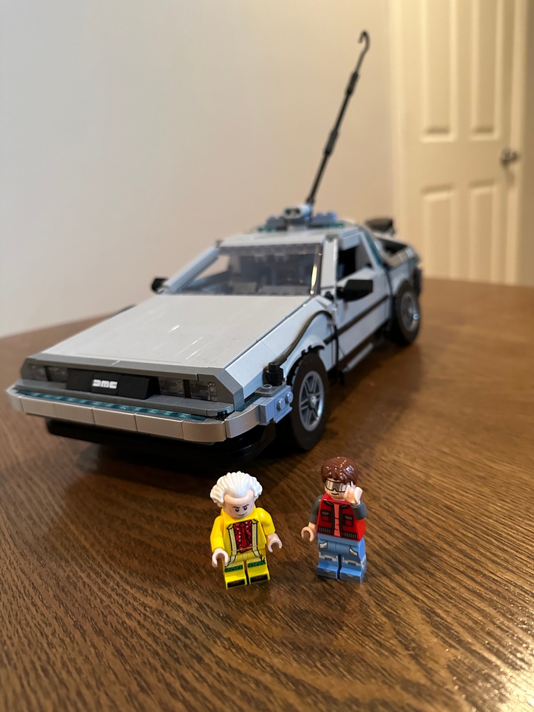 brickbuildrjohn's tweet photo. So excited to share the final Delorean build, just 4 days before #BackToTheFutureDay! The only thing it's missing is Einstein 🐶❤️⚡@lego_group #LEGO #LEGOafol #AFOL #LEGOpics #legolife #legoislife #LEGOfan #toy #toyography #toyphotography #GayFOL #lgbtbuilds https://t.co/B1i9RkZJNL