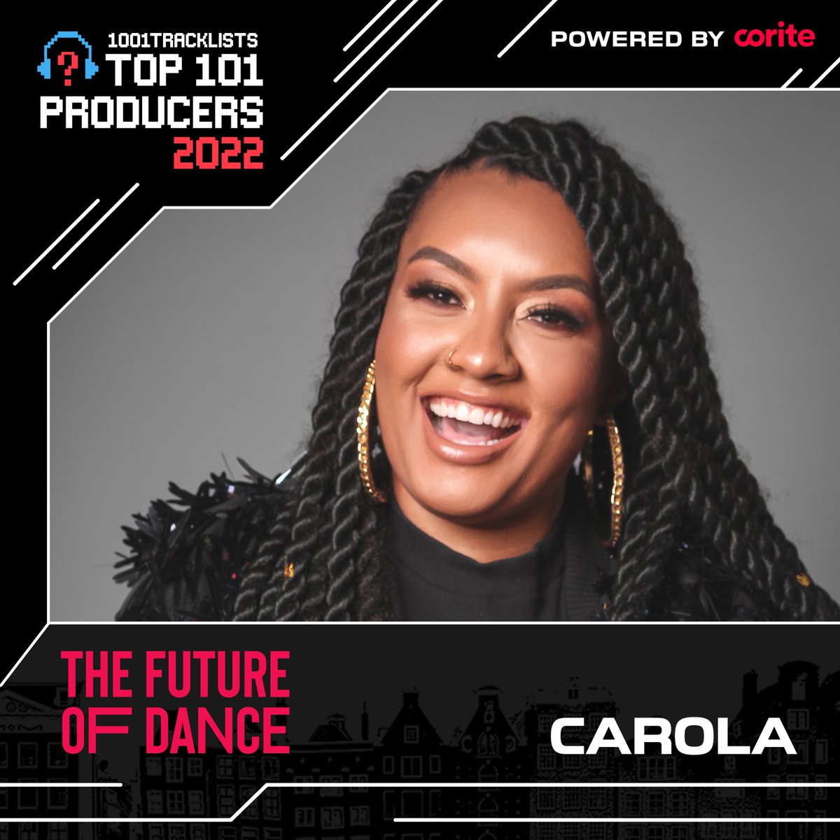 .@listentocarola is a Brazilian artist on the rise with a growing catalog of releases on @Armada, @AtlanticRecords, @sonymusic and @stmpdrcrds. #TheFutureOfDance2022 #Top101Producers2022