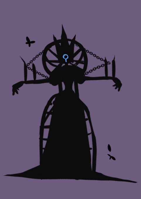 自分で描いたけど怖いから後で消すかも…… 