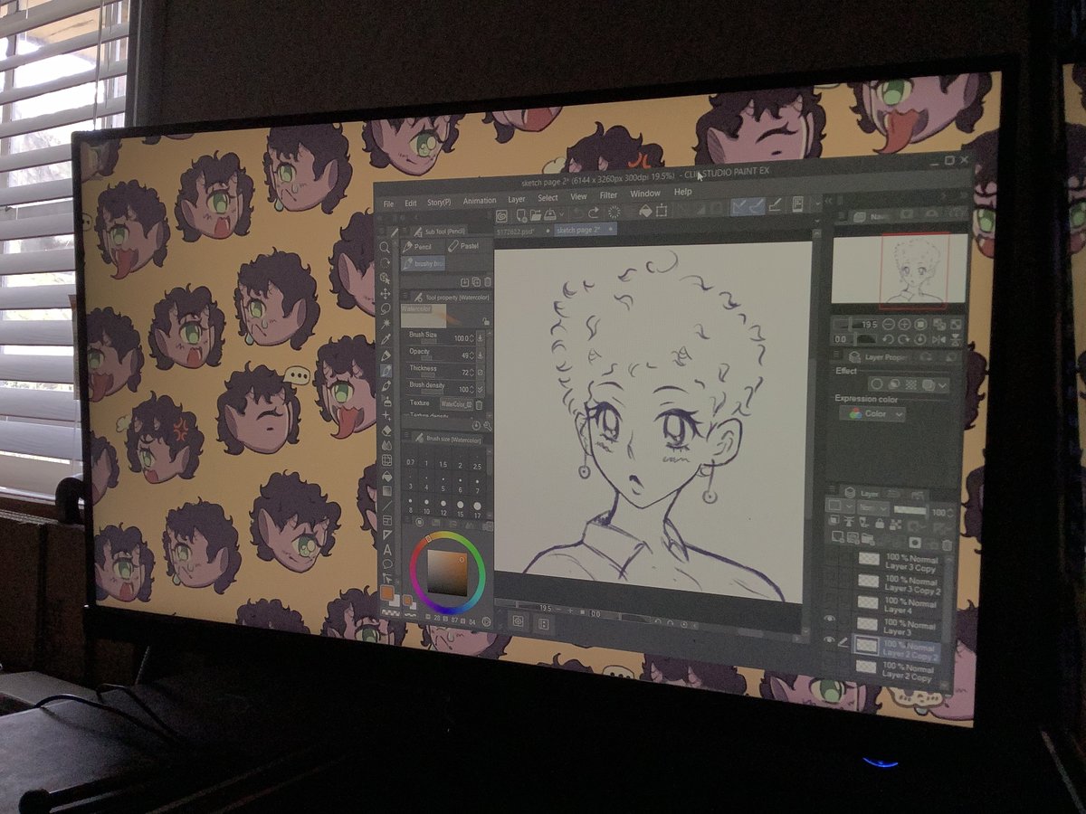 pagejpeg's tweet image. made this spooky wallpaper for spooky things. add it to your screens if you wanna be a goblin too !!😈
• 
•
•
•
•
#blacktober #Inktober #artist #characterdesign #illustration #digitalartist #illustrator #ArtistOnTwitter #Procreate