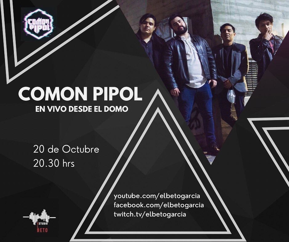 ComonPipolMusic's tweet photo. Pipol, este jueves tenemos sesión en vivo 🤘🏾
Estamos preparando un show muy chido, así que apúntenlo en su calendario! https://t.co/WPoXHrYdbv
