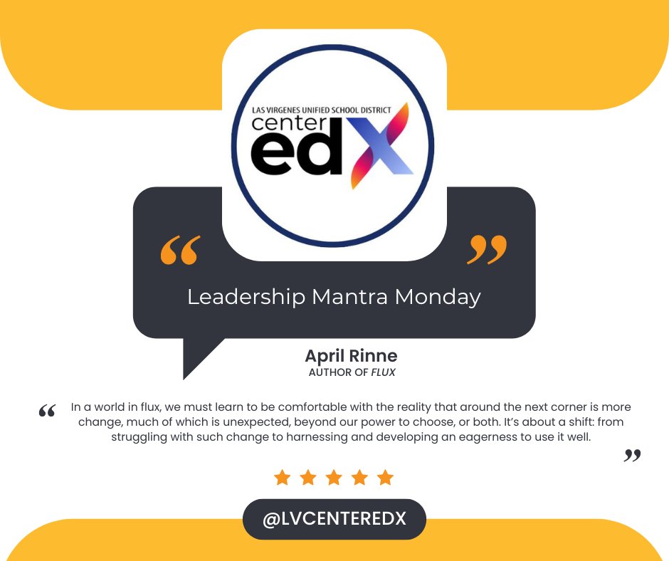 #leadershipmantramonday Change is inevitable- what advice do you have for staff who are struggling with change? Comment below!