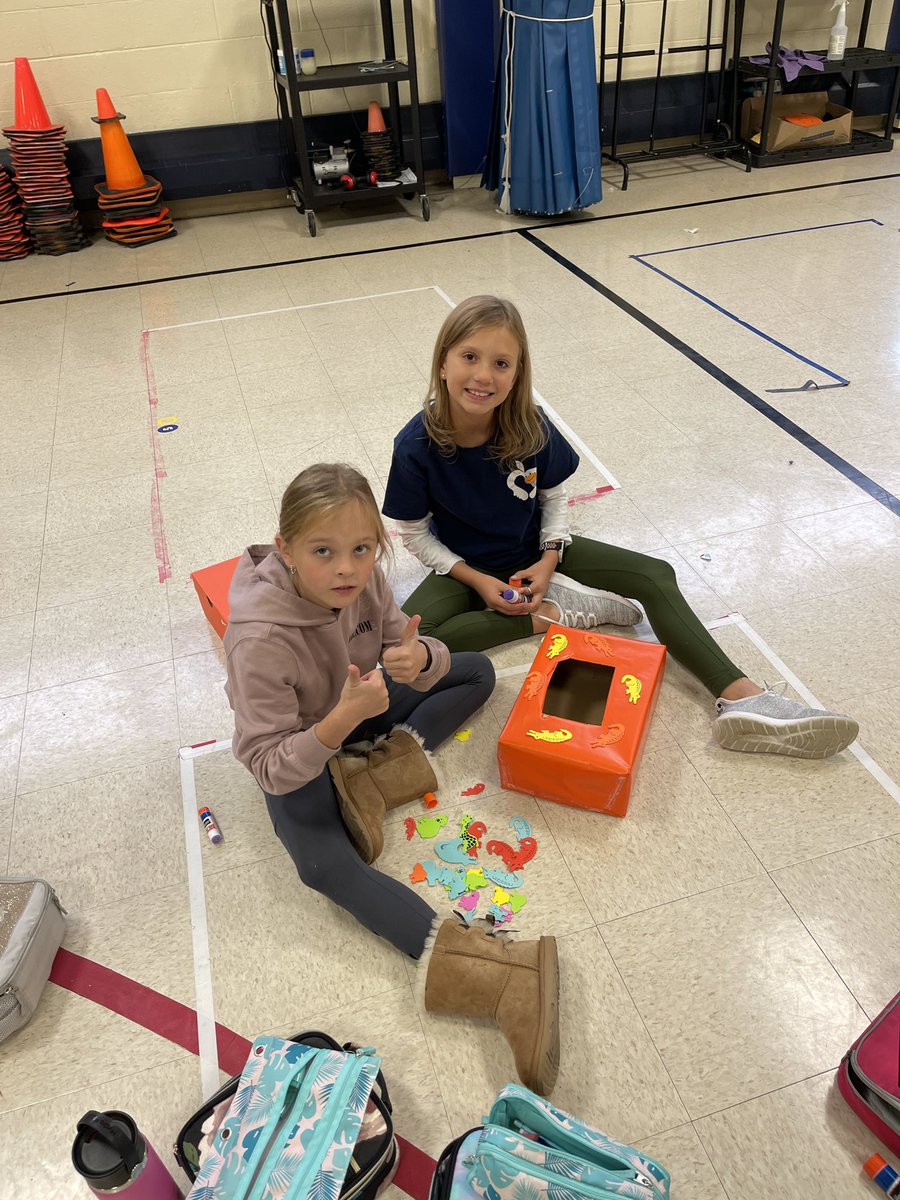MsSpiwak's tweet photo. Fairview student ambassador’s created the idea to make “what I wish my teacher knew” boxes for each homeroom teacher in honor of Anti-bullying month! They are working hard to cover and decorate each box! We can’t wait to pass them out to homeroom teachers! #weare54 @MissDucey https://t.co/tepcklMZpp