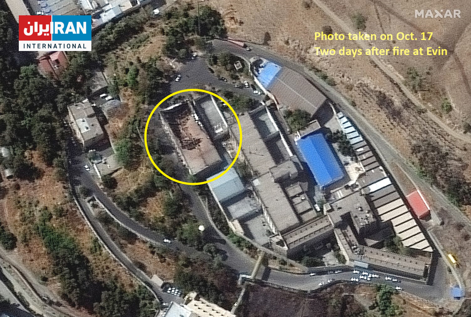 Iran International English on Twitter "BREAKING Satellite photos show