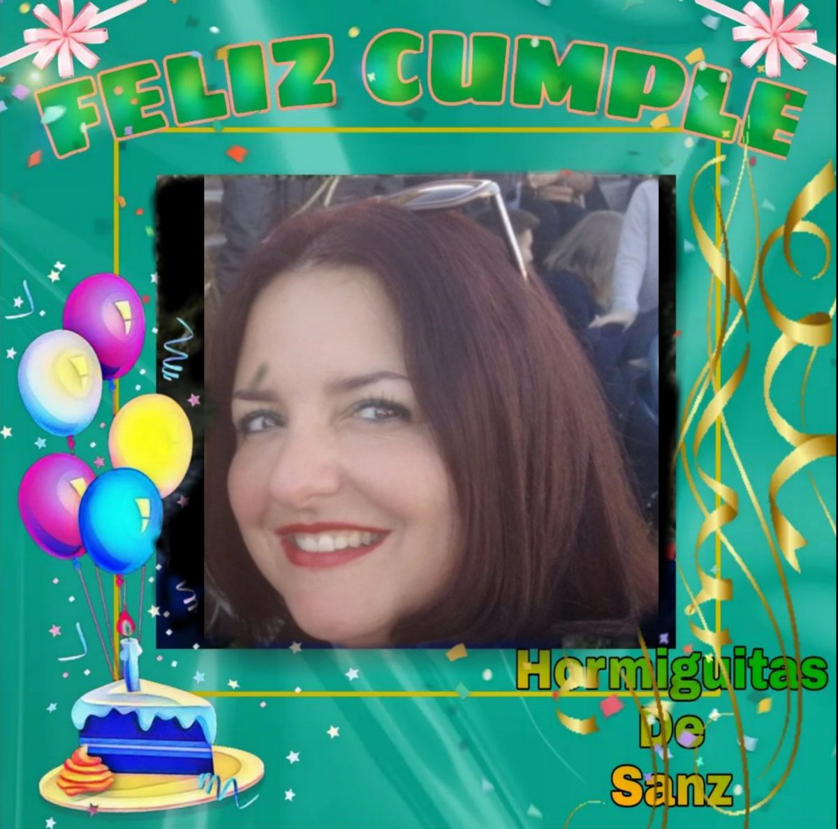 HormiDeSanz's tweet photo. Hoy  celebramos y felicitamos a Eva Maria por su cumpleaños.
Muchas felicidades, feliz vuelta al sol y a la vida. Que pases un día requetebonito, cargado de mucha música. Y momentos especiales
🎂🥳🍰🎁🎈🎊🎼🎙️🎶 https://t.co/OUuLPP0H86