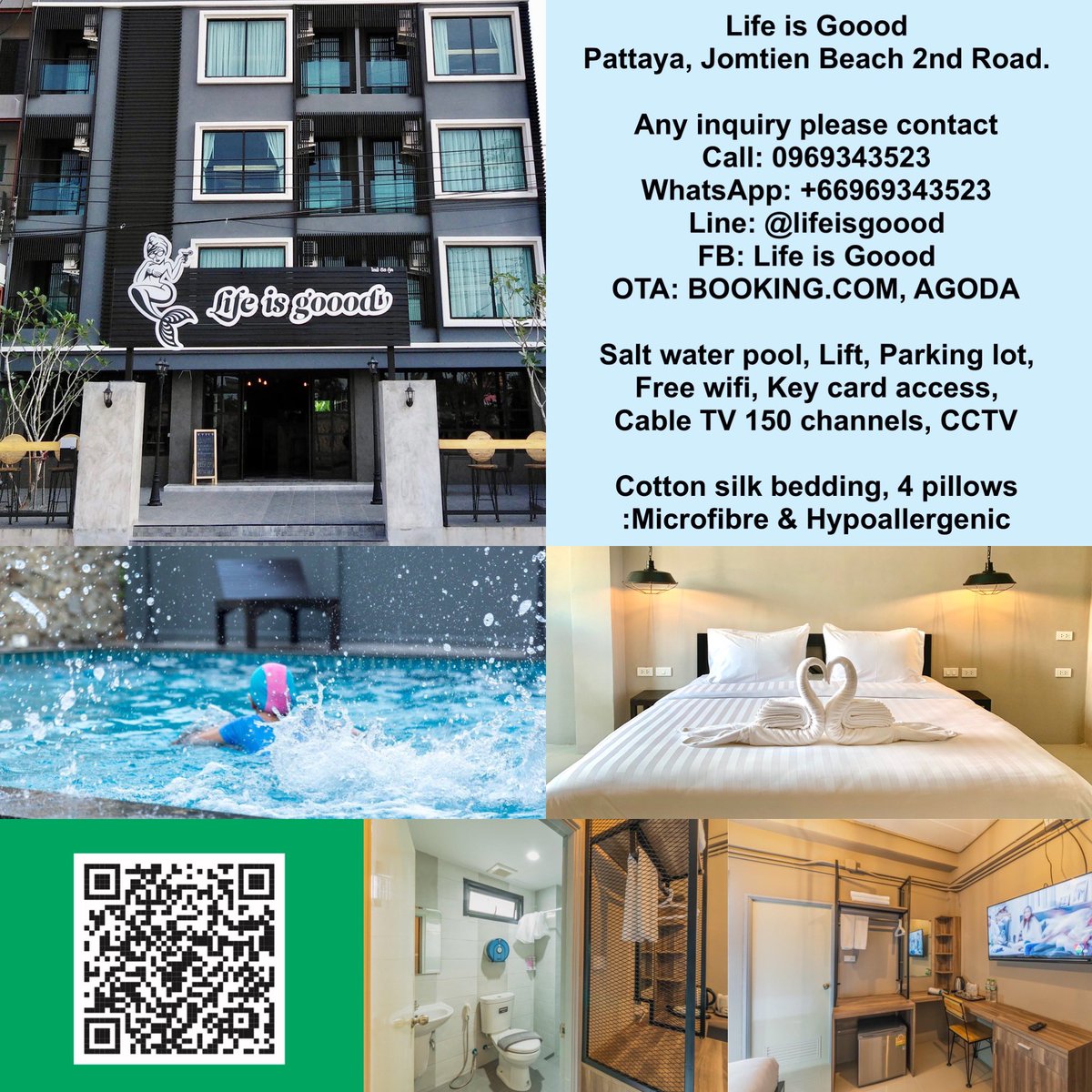IsPattaya's tweet photo. Accommodation in Jomtien Beach Pattaya Thailand daily and monthly rental @IsPattaya same place as #tripletwocafepattaya #hotels #Jomtien #pattaya #thailand #daily #Monthly #sleepwithmefreewifi #happytime #lifeisgoood #privategroup #boutiquehotel #poshtel #hostel #hotel #smile https://t.co/PgfFrJF5rP