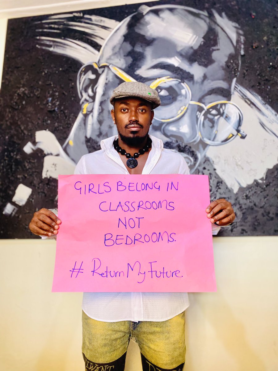 Gufasha_Found's tweet photo. Every voice matters.Every action counts
We want to thank @YkeeBenda for standing up and championing girls’ rights and joining our campaign #ReturnMyFuture to urge World leaders to deliver the global promise to #EndChildMarriage and keep girls in school.
It’s time to protect girls https://t.co/r5xAROpmNV