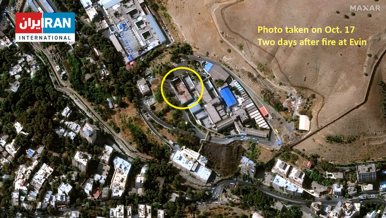 Iran International English on Twitter "BREAKING Satellite photos show