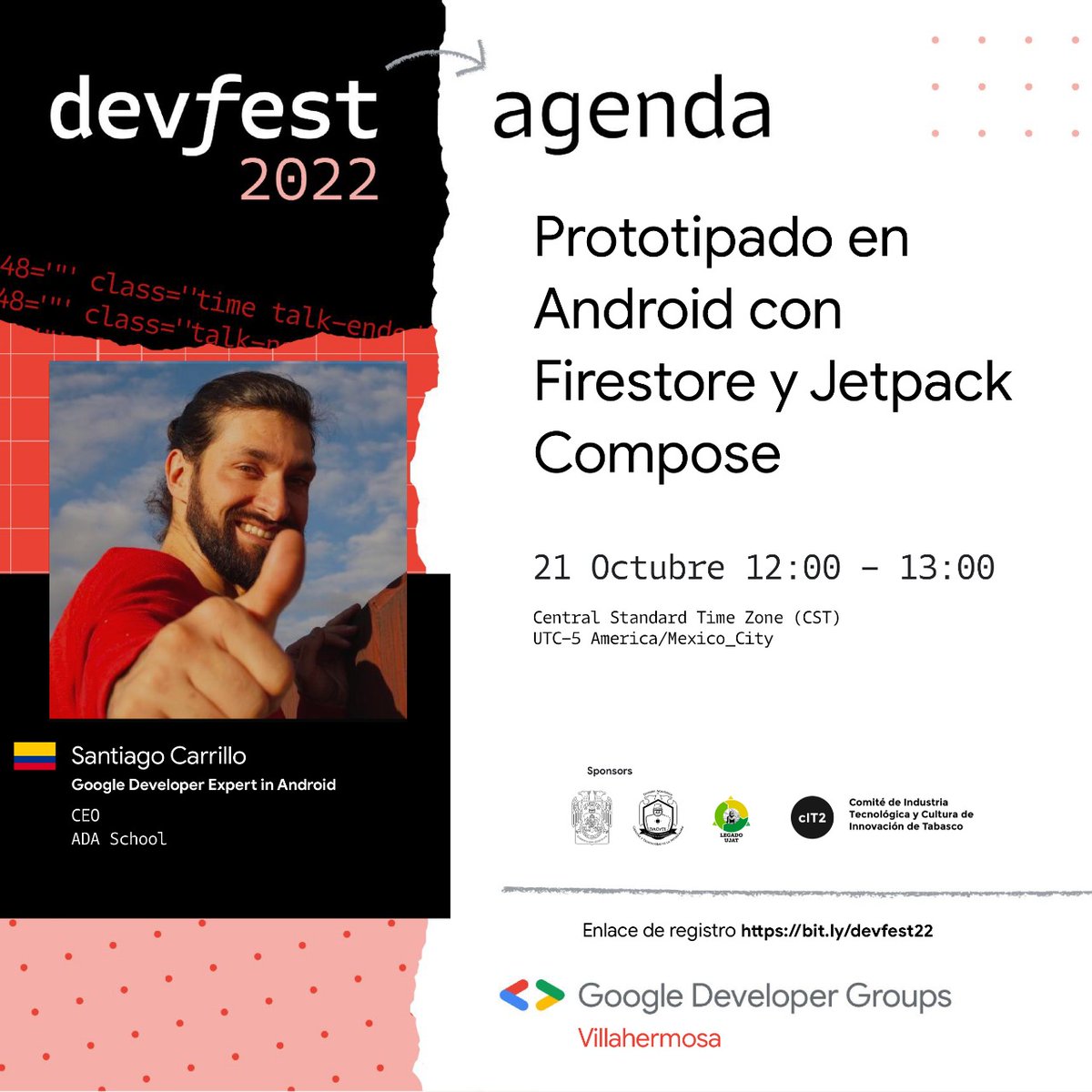 gdgvhsa's tweet photo. Agenda 21 de octubre https://t.co/aBCA9M3qSx