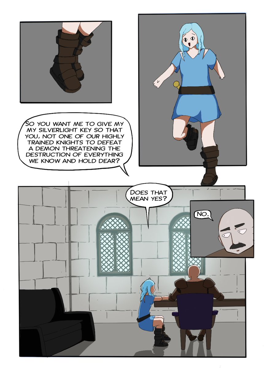 deazeeworks's tweet photo. Demon Slayer the quest as a comic Pt3 #osrs #osrsfanart #webcomic #runescape #rac #rs3 #runescape https://t.co/oC9hzXqA52