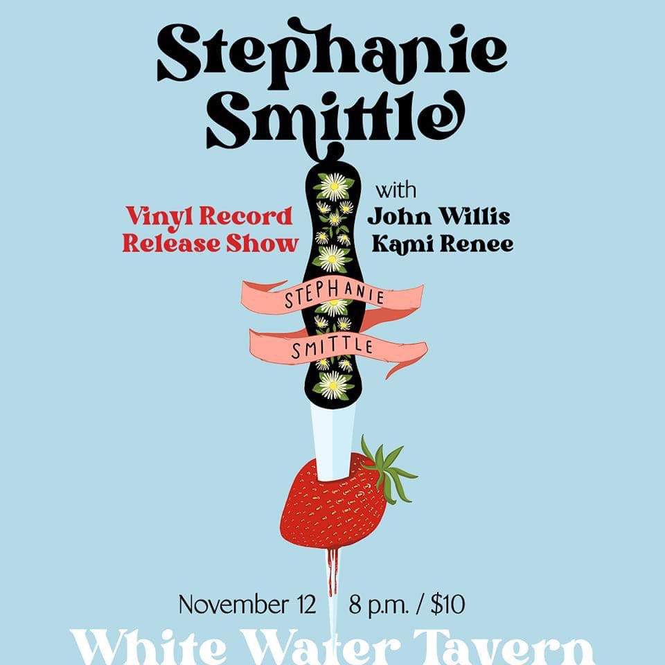 WhiteWaterBarAR's tweet photo. Stephanie Smittle vinyl record release show happening November 12 at the WWT! Get your tickets at https://t.co/y27d6L21Zb #LittleRock #vinyl #music https://t.co/uT5H0Ze1dQ