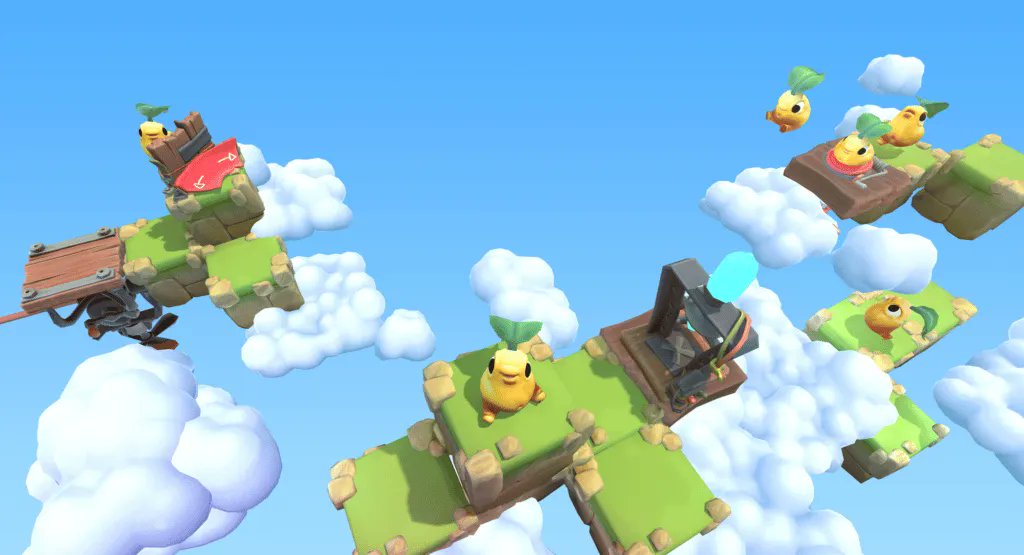 UploadVR's tweet photo. Kartoffl is a new VR puzzle game arriving November 3 for Quest and PC VR. 

More info here:

https://t.co/gqBKVvoJrC https://t.co/LvNK5EDo89