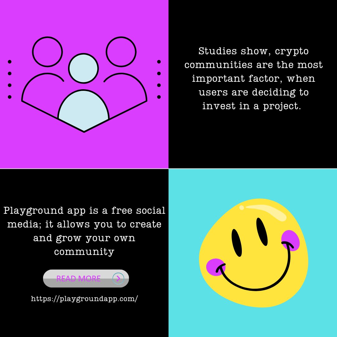 Building &amp;/or joining communities related to your interests is such a beautiful thing. Nothing is better than being able to connect with people across the world with similar interests &amp; views. @meet_playground
