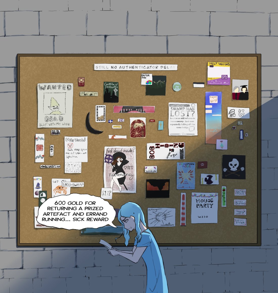 deazeeworks's tweet photo. Demon Slayer the quest as a comic Pt1 #osrs #osrsfanart #webcomic #runescape #rac #rs3 #runescape https://t.co/wOmmtBQzF8