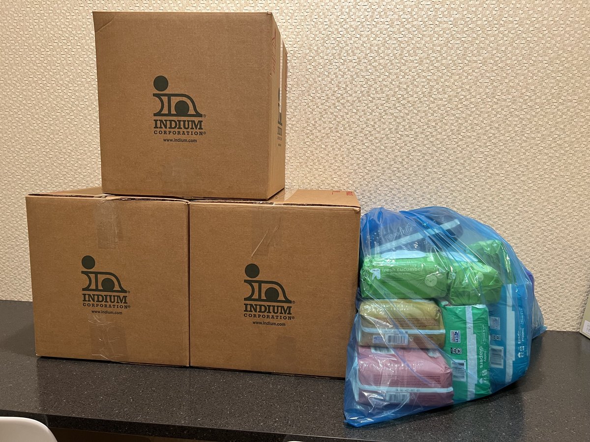 UnitedWayMV's tweet photo. A big thank you to @IndiumCorp for taking part in the ELU #HygieneDrive year after year. They collected over 200 items this year!🧻🧼🧴 https://t.co/yCeUGR735d It's through ELU sponsors, @ExcellusBCBS & @BerkshireBank, we can continue helping our community thrive.🤝#liveunited https://t.co/eUh1cH32wZ