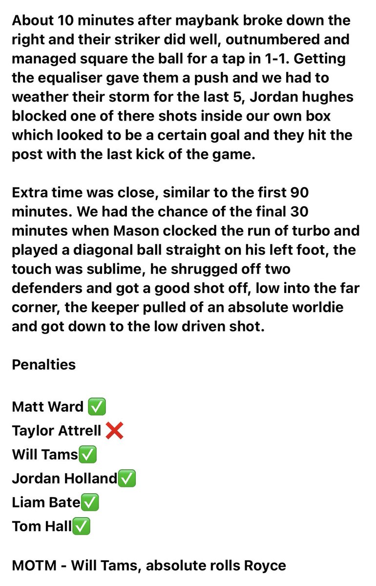 The Foxley FC tweet media