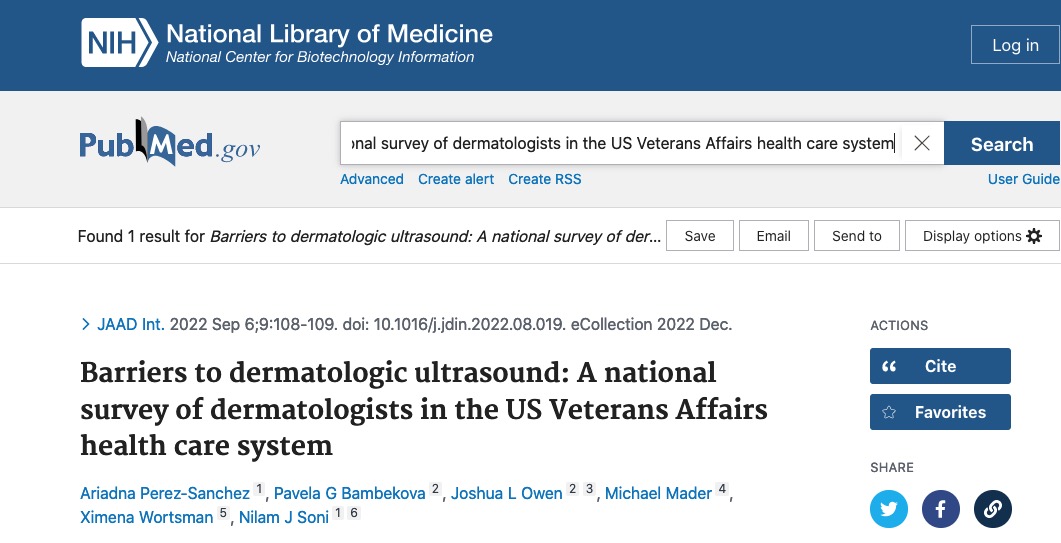 xworts's tweet photo. Barriers to dermatologic ultrasound (DUS) use according to dermatology chiefs in Veterans Affairs health system: Lack of training was a top barrier to DUS use,
40% of dermatology chiefs would support sending their dermatologists to national US courses or onsite training https://t.co/z6BpZSsdYx