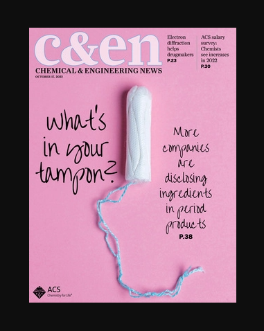 #rightotknow #ingredients #periodproducts #femininehygiene #femininecare See cen.acs.org/business/consu…