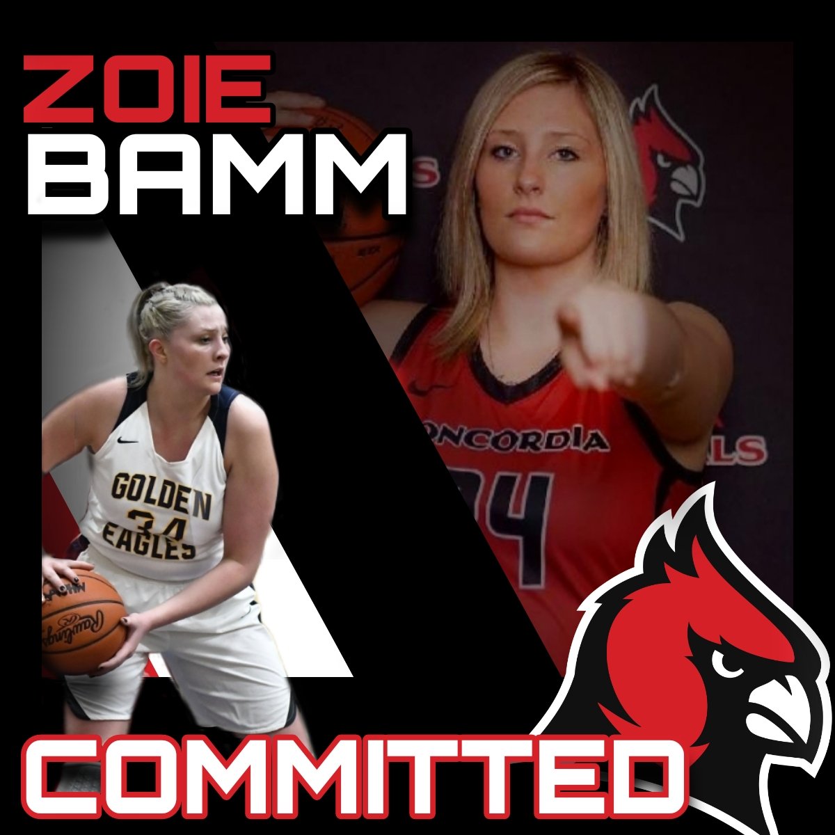 I'm excited to announce I have verbally committed to Concordia University! Thanks <a href="/CoachSchlump/">Elyse Schlump</a> &amp; Staff for offering me such a great opportunity.Thanks to all the schools and coaches who met with me and offered me. I appreciate the time and effort. <a href="/CoachColeCC/">Coach Cole</a> <a href="/UTSEliteSports/">⚫️ UTS-U Basketball 🟡</a>