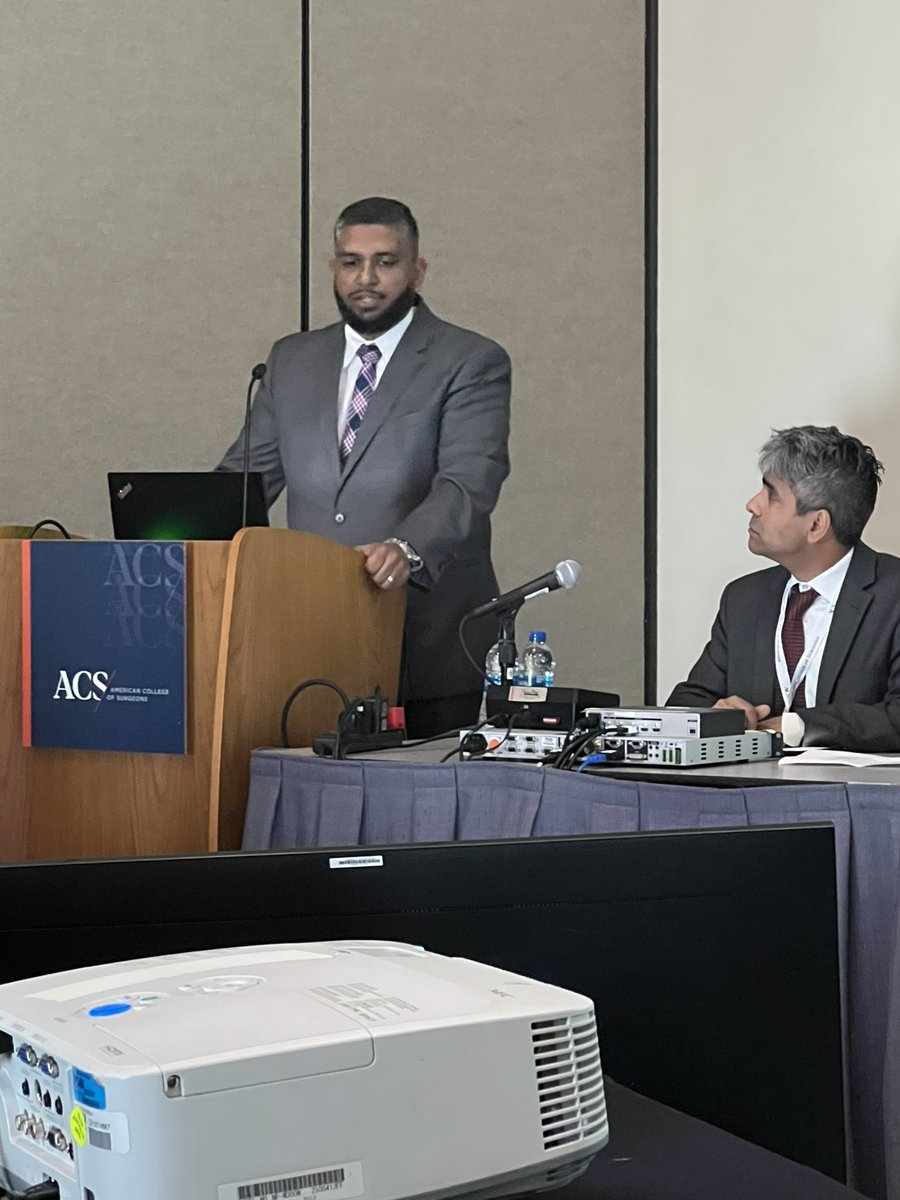 m_wandling's tweet photo. Congrats @shahofsurgery on a great presentation on the benefits of heading straight to the OR for LC+IOC in intermediate risk choledocholithiasis at the #ACSCC22 @UTHealthACS @UTHealthSurg @AmCollSurgeons https://t.co/XFw63ecj7F