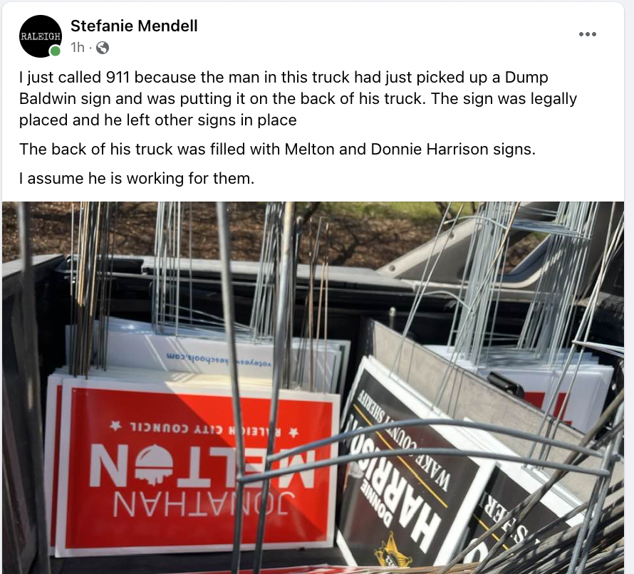 LeighTauss's tweet photo. This is not what 911 is for. 

A former Raleigh City Council member just posted this to her FB. https://t.co/3l4iKYrM7w