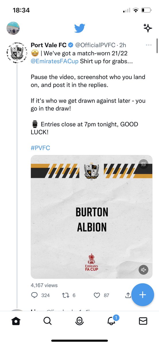 rockypvfc's tweet photo. @OfficialPVFC @EmiratesFACup https://t.co/IKLdzu080Z