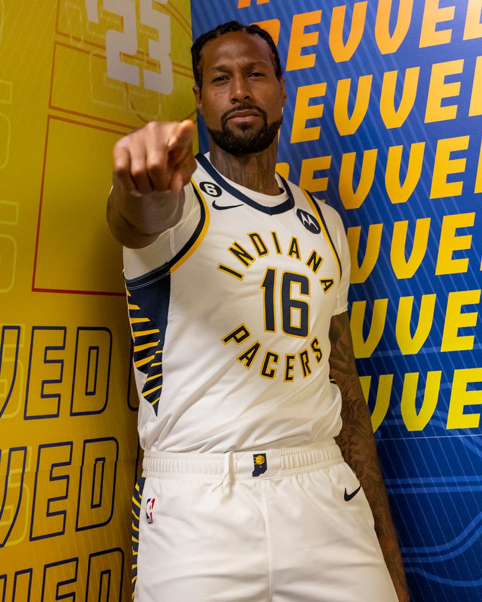 Pacers's tweet image. no. 16, year 14.

James Johnson.
