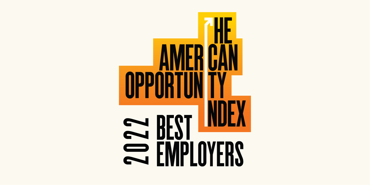 Prudential is proud to be included on the inaugural American Opportunity Index—a new ranking recognizing companies that foster economic mobility for workers. Explore the index here #AOI2022: on.pru/3EIXCc2