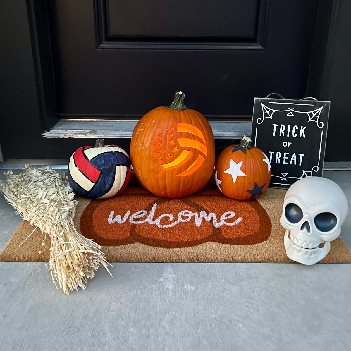 Two weeks until Halloween! Help us flood social media with volleyball themed pumpkins by posting your 🎃 masterpiece and use #volloween and tag us. We will be sharing our favorites through the end of October so get creative! #Halloween #pumpkin #jackolantern #volleyball