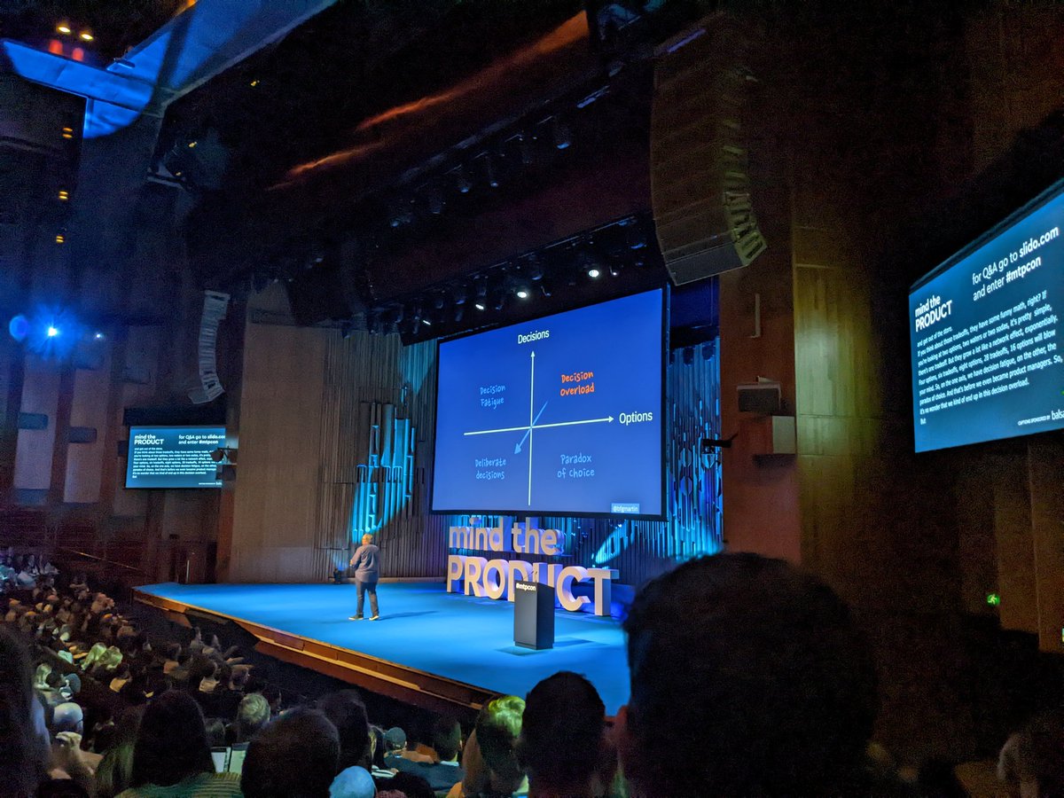 LBradshaw28's tweet photo. Decisions are hard and ensuring teams consistently make good decisions is even harder. A selection of "furiously nodding head" moments from #mtpcon on Friday. https://t.co/Er3XThcAKu