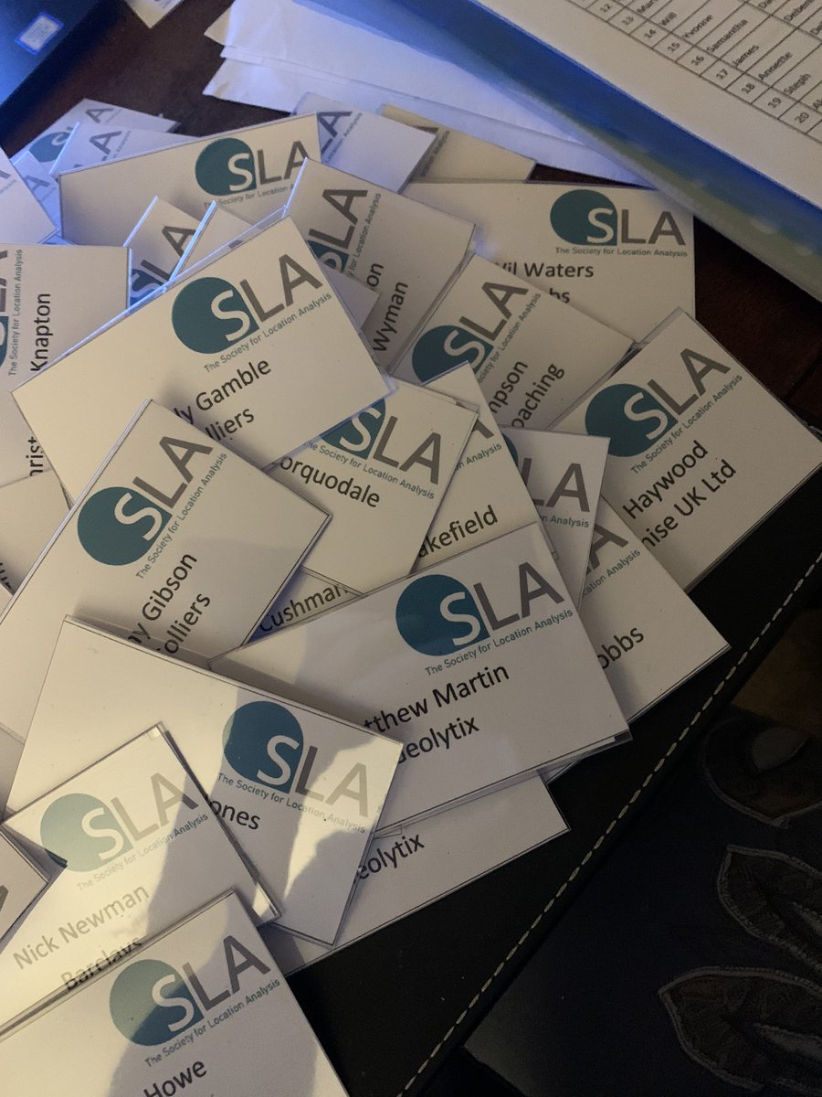 SocLocAnalysis's tweet photo. It’s really happening! Our first real life in-person event since October 2019! See you all tomorrow! 87 people booked! If you forgot to register there are a few places left! See you at @Colliers_UK George Street, London at 6pm #20years #locationanalysis https://t.co/7D8XcYzA0A