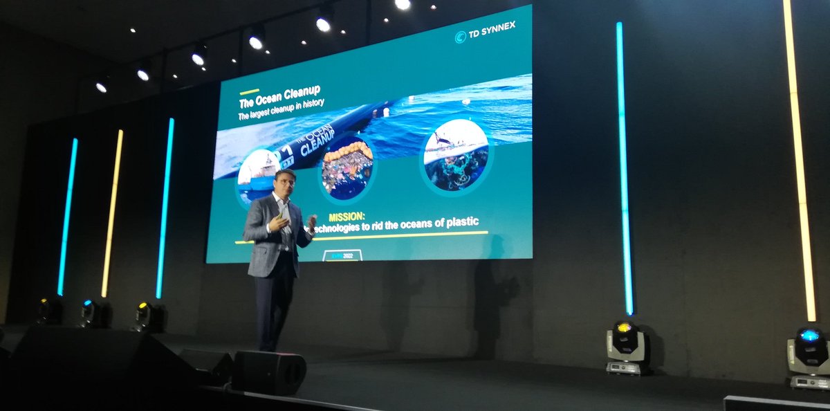 mfigols's tweet photo. #TDSYNNEX donating all the amount that would have spent in presents for #EVPSBarcelona attendees to a charity organization to clean the oceans https://t.co/XGMQchImqD