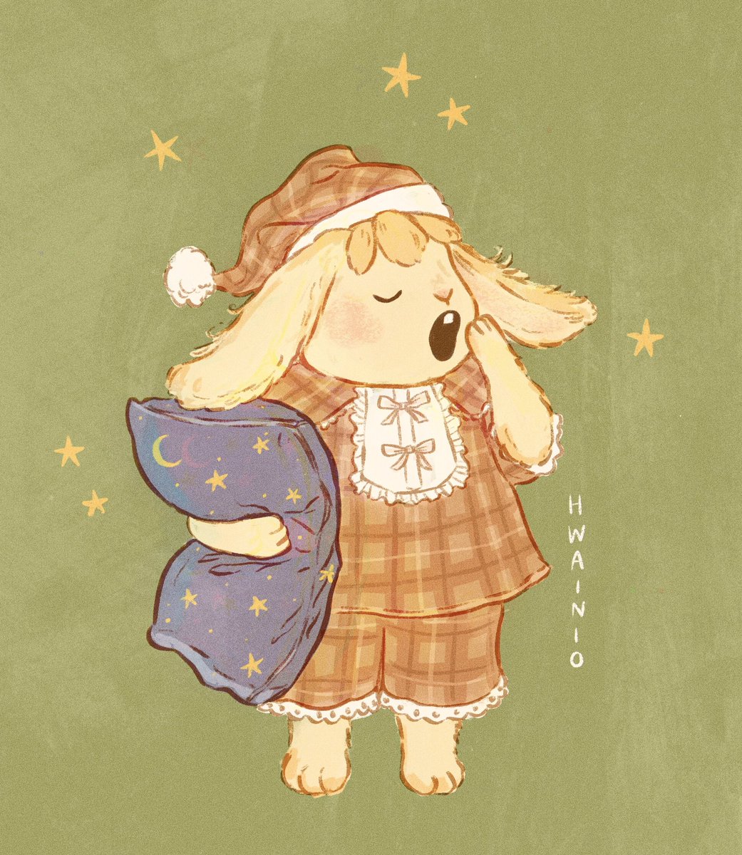 「Sleepy sleepy sleepy  」|🌿🍄 Hanna 🍄🌿 in Japan!のイラスト