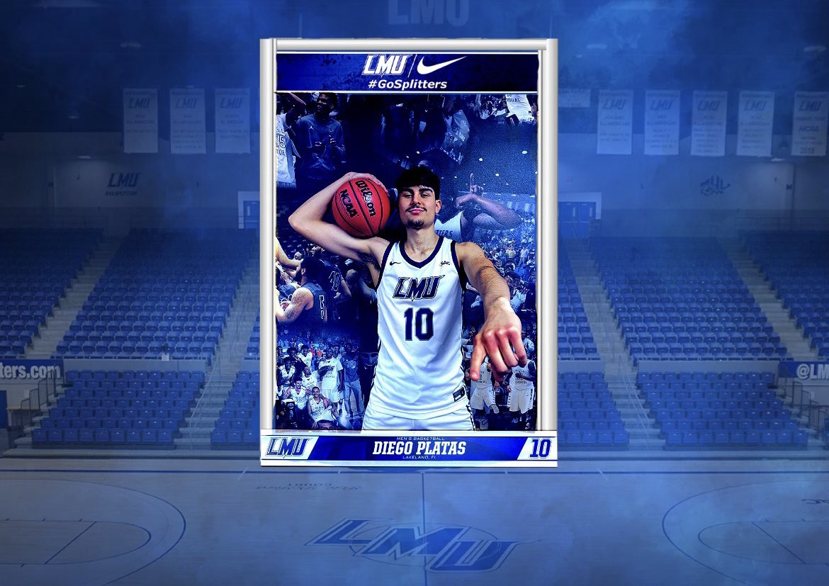 ‼️<a href="/LMUMBB/">Lincoln Memorial Men’s Basketball</a> Nation help us welcome back Diego Platas‼️

Diego is heading into his sophomore year at LMU. He brings a versatile skill-set to the team. 

Hometown- Lakeland, FL

Height- 6’7

Position- Forward

Previous School- Auburndale HS 

🎩⚒🏀⚒🎩🏀