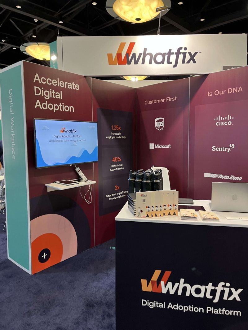 whatfix's tweet photo. Team #Whatfix is at @Gartner_inc IT Symposium/Xpo™ 2022, Orlando, FL.
Swing by our booth #861and say hi! 👋
@td_sarma
#digitaladoptionplatform #gartnersym https://t.co/5zB5nYlfnw