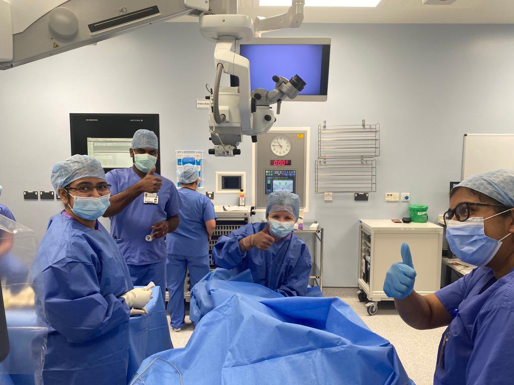 neriecs's tweet photo. An exciting day as the 1st cases are carried out in new @MaterDublin Cataract theatres. When at full capacity (recruiting now!) will treble capacity to serve patients in the NE. Well done team! @Matersurgery @MaterNursing @MaterHSCPs @keown_marie @mjoz68 @NCBI_sightloss @eclo_ie https://t.co/OQcG0JsKLi
