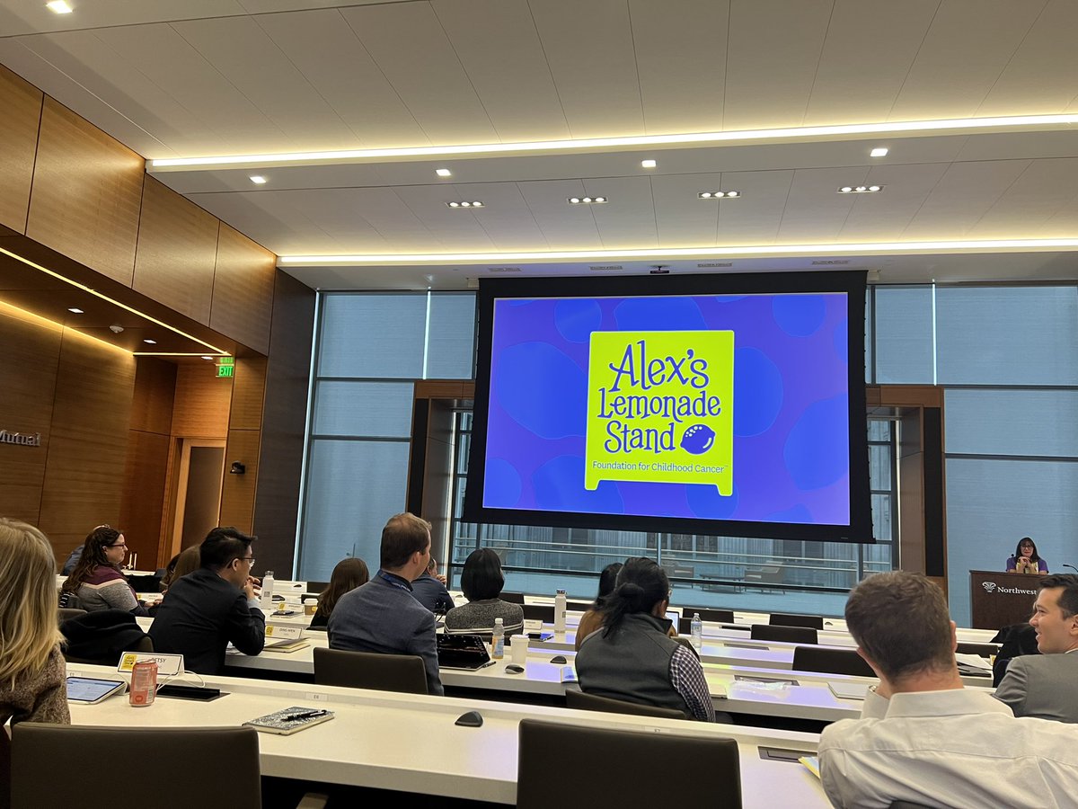 Excited to be at the Alex’s Lemonade Stand Young Investigator Summit! Meeting some great people and learning about cutting edge work focused on curing pediatric cancer! #AlexsLemonade