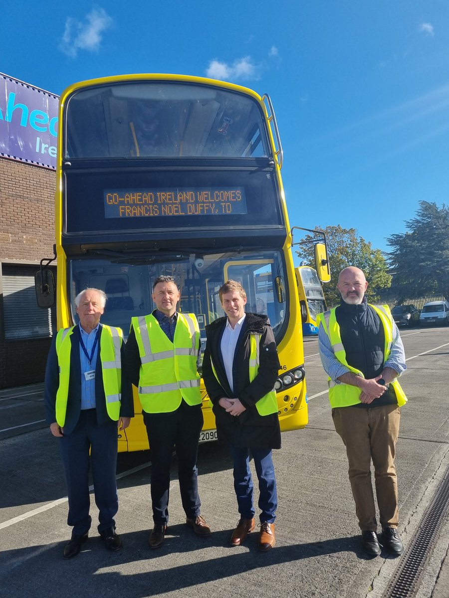 Following many complaints from constituents I met with @GoAheadIreland this afternoon to flag a number of issues such as buses been cancelled or arriving late. Go-ahead are extremely aware of the impacts these issues are having and are working to get back to full service.