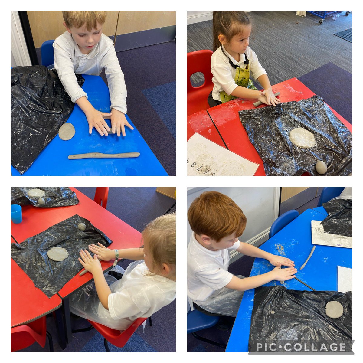 drseussclass's tweet photo. I am super proud of how hard the children worked today! They used all their skills of moulding and shaping in our sculpture art day! Well done! 🖌🌟 https://t.co/rR6Ym4zzat