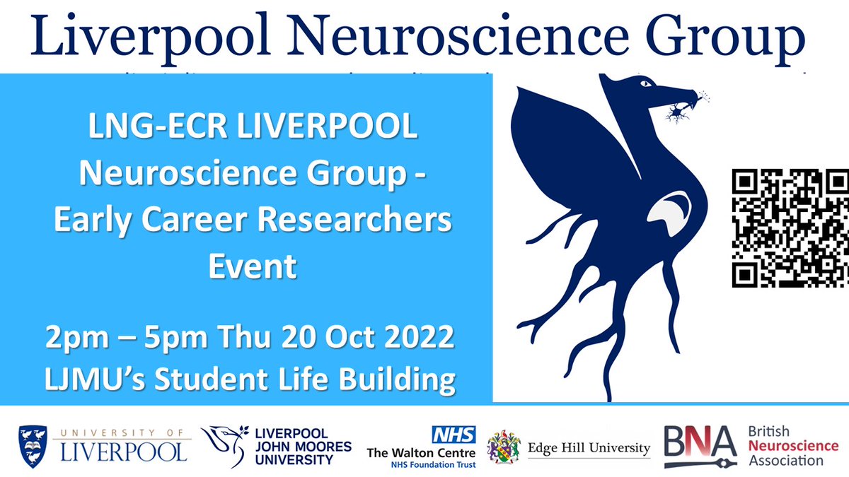 Working on #neuroscience? Want to meet and listen to some of our fellow brain scientists at @livuni, @LJMU, @WaltonCentre, @edgehill & @BritishNeuro over #nibbles_and_wine with the opportunity to listen to Dr David Carey, @BangorUni tinyurl.com/y7vptzk8 #Public_engagement