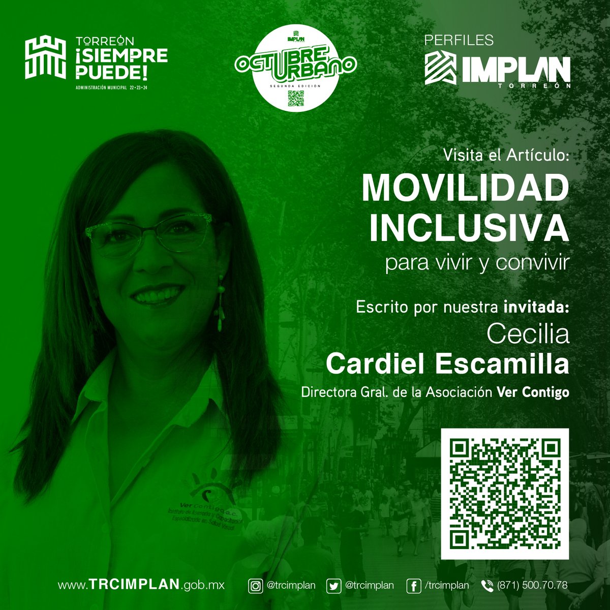trcimplan's tweet photo. 🟢 #MiércolesDeArtículo | 📑 https://t.co/yi9Z81hbEb
➡️ Entérate: "Movilidad Inclusiva para Vivir y Convivir"
➡️ Realizado por: @cecycardiely | @vercontigo
.
#ODS2030 #DesarrolloSostenible #Ciudades #Resiliencia #Torreón #TorreónSiemprePuede #IMPLANTorreón https://t.co/z6fnszu1de