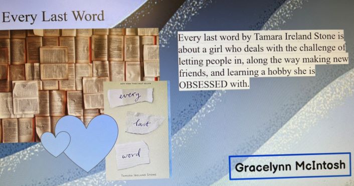 MountaineersMC's tweet image. Congratulations to the winners of the book slide contest! @HHSMountaineers, be sure to look for these slides around campus. Thank you to all who participated! #highschoolreaders