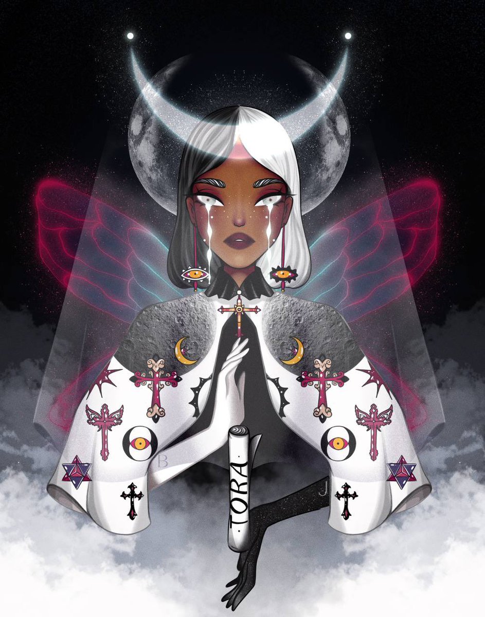 Alisha_illustr's tweet photo. Hello wonderful people🤍
I want to present my new artwork, collaboration w beautiful women✨
🖤THE HIGH PRIESTESS🖤
Inspired by the second major arcane tarot card
0.033 ETH 10/10 https://t.co/mr4JA8QFjd