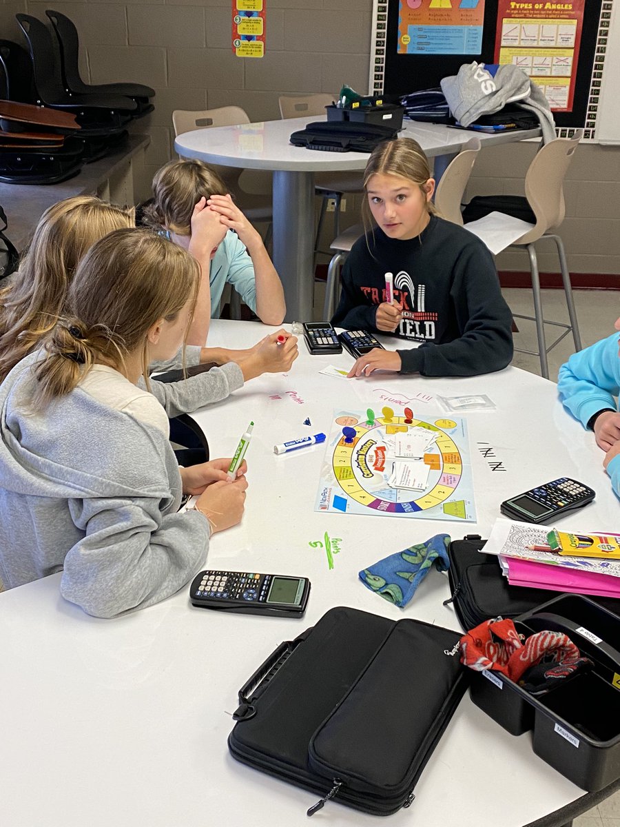 cheretta's tweet photo. Practicing Pythagorean Theorem with some game play and competition. A Triangle Dice game and The House that Pythagoras Built game. https://t.co/95yFLNOdnW