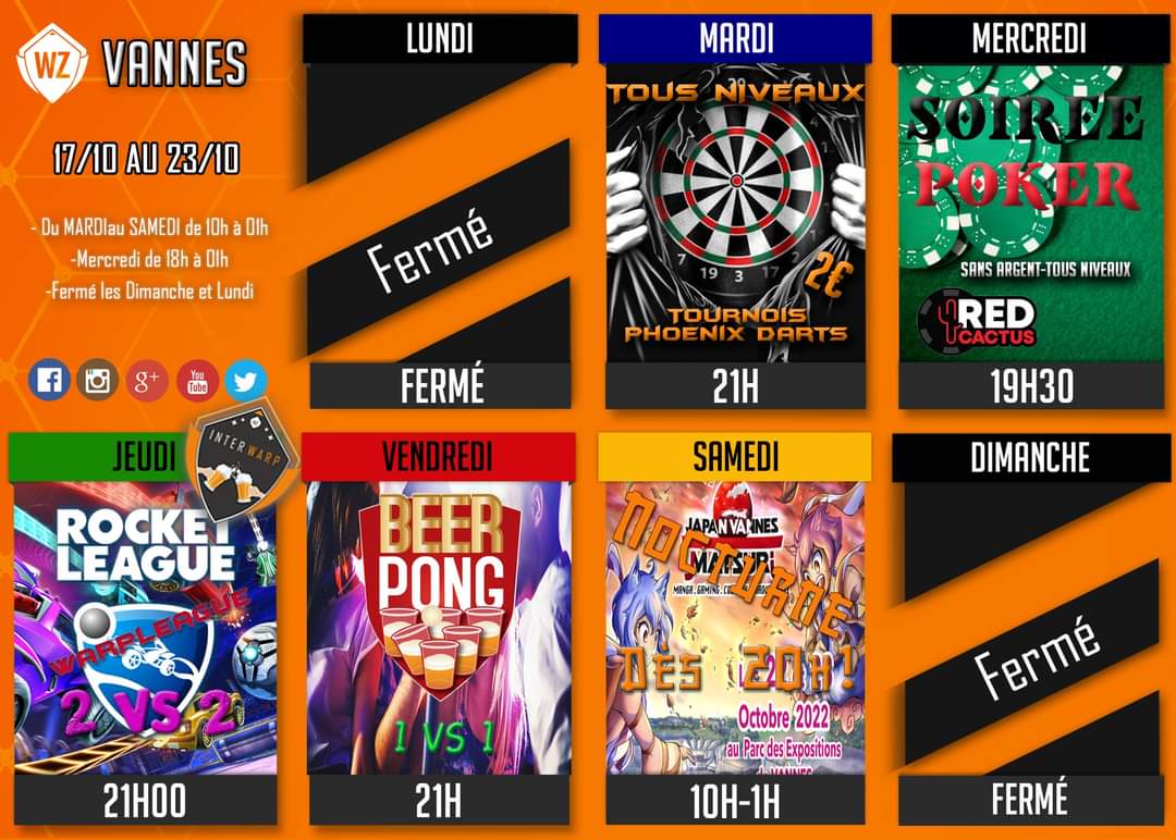 WarpZone Vannes tweet media