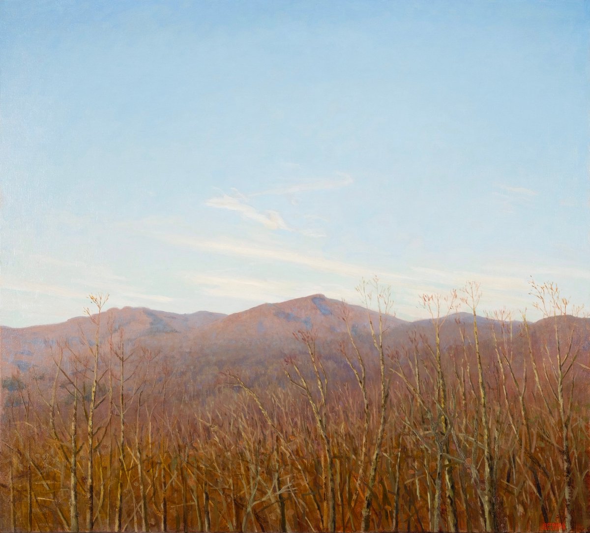 Click below to view the John Beerman show online!
cityartgreenville.com/paintings#/joh…
image- John Beerman "Winter Mountain and Trees" 36x40 inches